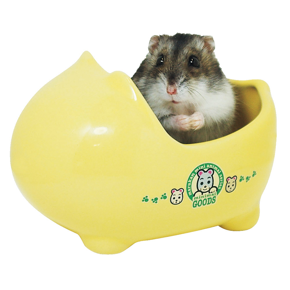 ハムスターのかわいいトイレ