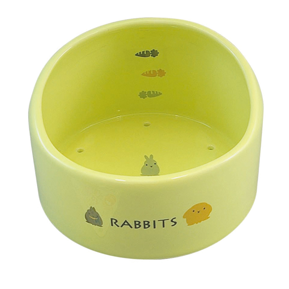 うさぎのフード付食器
