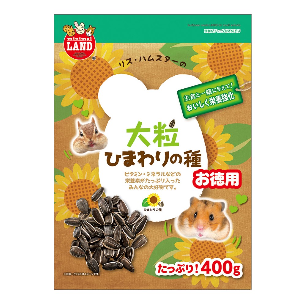 大粒ひまわりの種(400g)