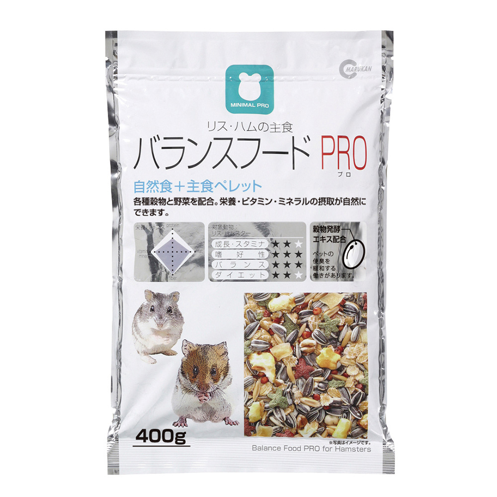 リス・ハムの主食バランスフードPRO