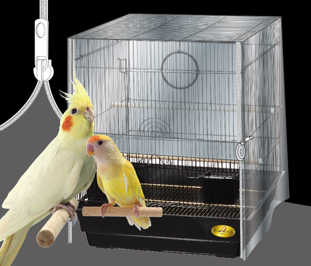 小鳥のお手入れカンタン<br>ケージカバー L