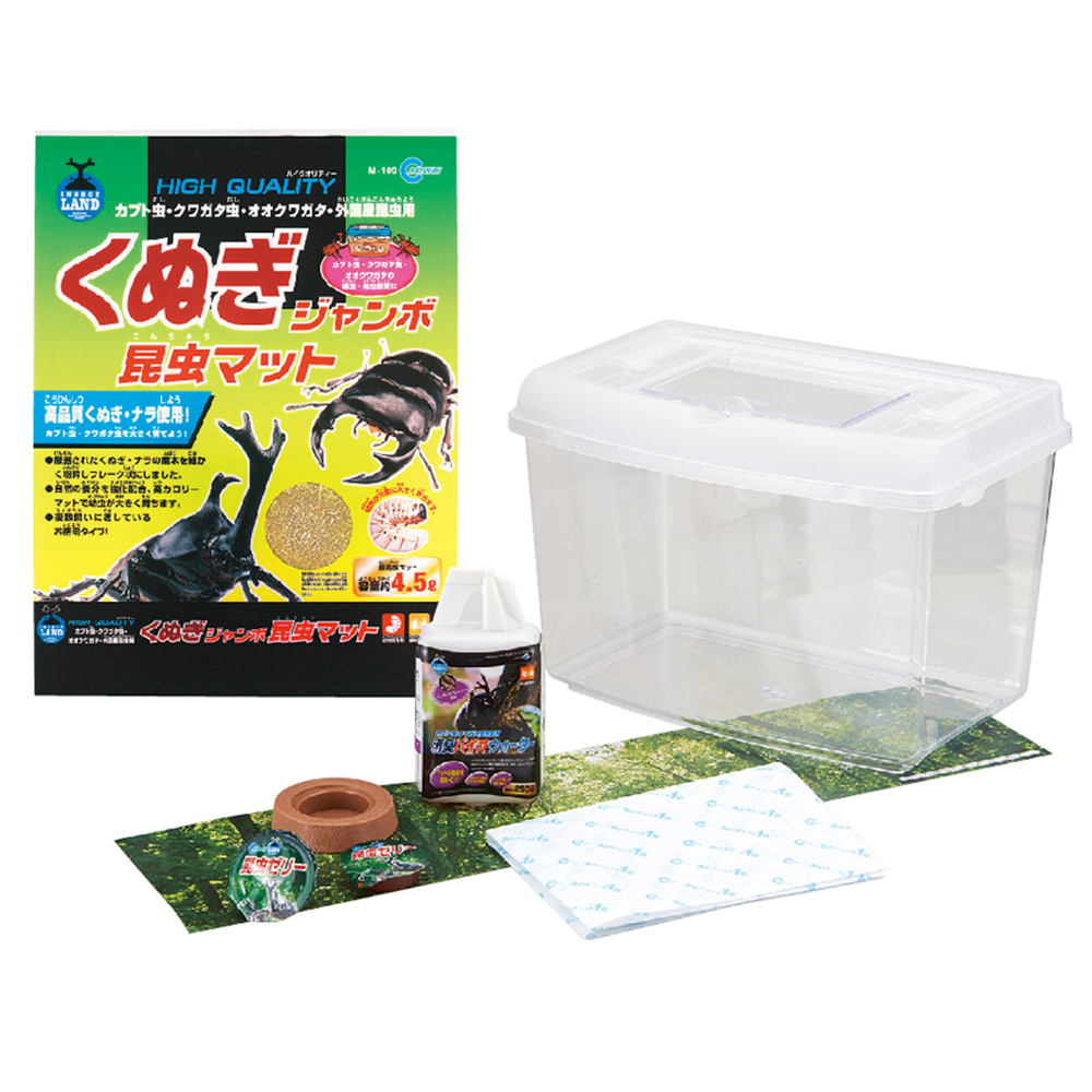 カブトムシクワガタ虫<br>カンタン飼育セット