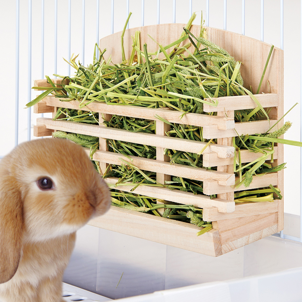 かじり木牧草ワイドフィーダー