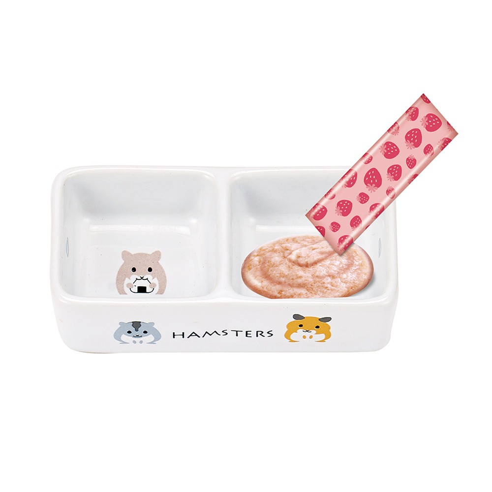 ハムちゃんのダブル食器