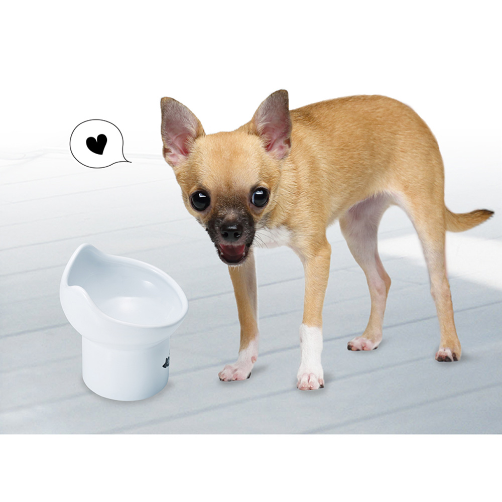 足付陶製食器 犬13