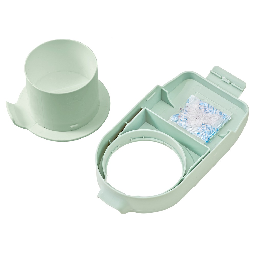片手ストッカー ドライフード用<br> 除湿剤付き