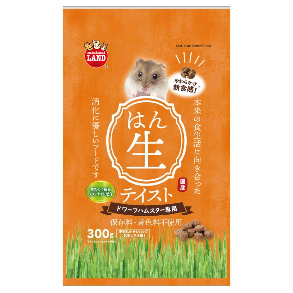 ハムスターフード<br>半生テイスト ドワーフ 300g