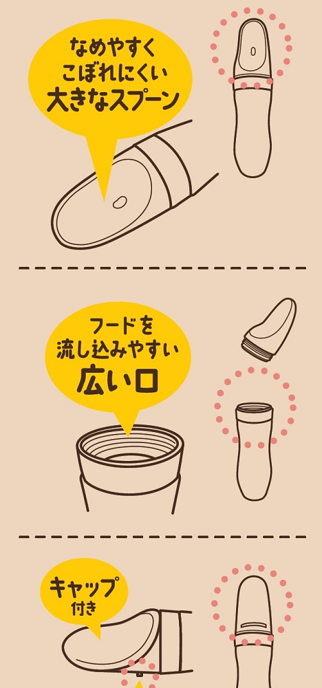 流動食スプーン