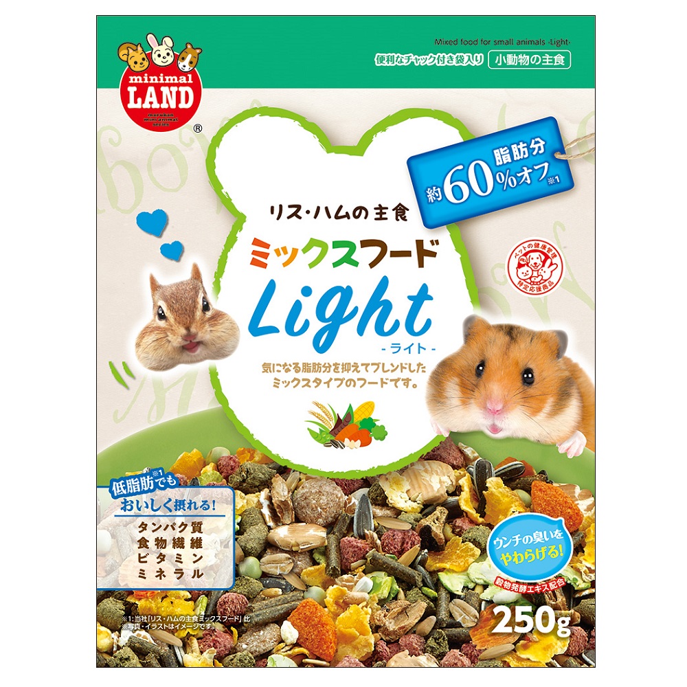 リス・ハムの主食ミックスフード<br>ライト