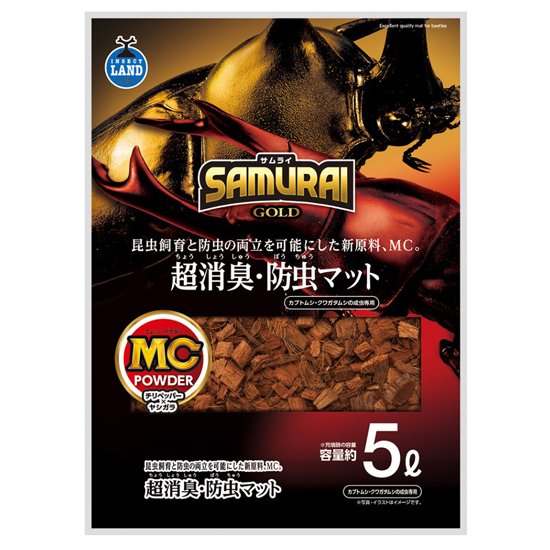 SAMURAI GOLD<br>超消臭・防虫マット 5L