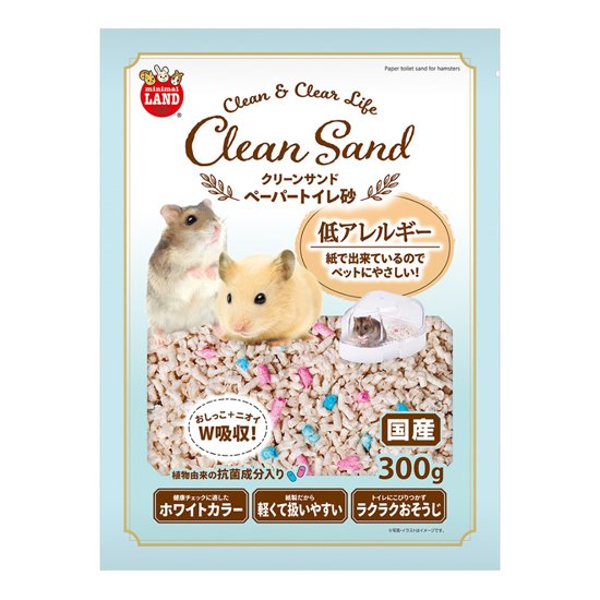クリーンサンド<br>ペーパートイレ砂
