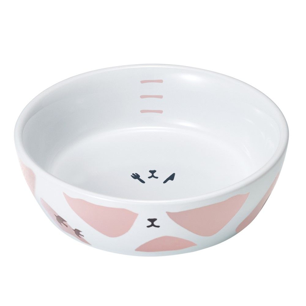 にゃんこの陶製食器