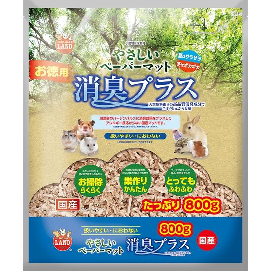 やさしいペーパーマット 消臭プラス 800g