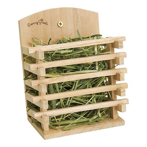 うさぎの牧草用<br>かじり木フィーダー M