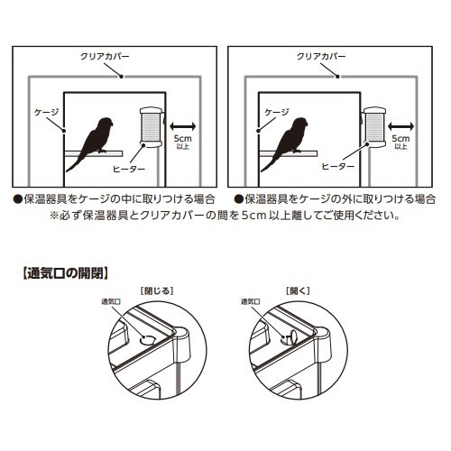 バードパレス<br>クリアカバーM