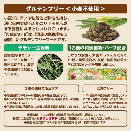 ナチュラハグルテンフリー<br>12種ブレンド ラビット<br>メンテナンス