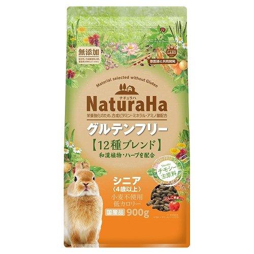 ナチュラハグルテンフリー<br>12種ブレンド ラビット<br>シニア