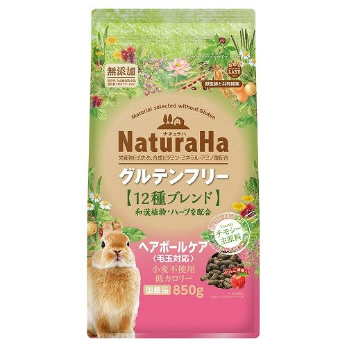 ナチュラハグルテンフリー<br>12種ブレンド ラビット<br>ヘアボールケア