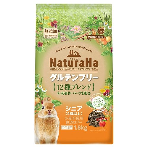 ナチュラハグルテンフリー<br>12種ブレンド ラビット<br>シニア お徳用