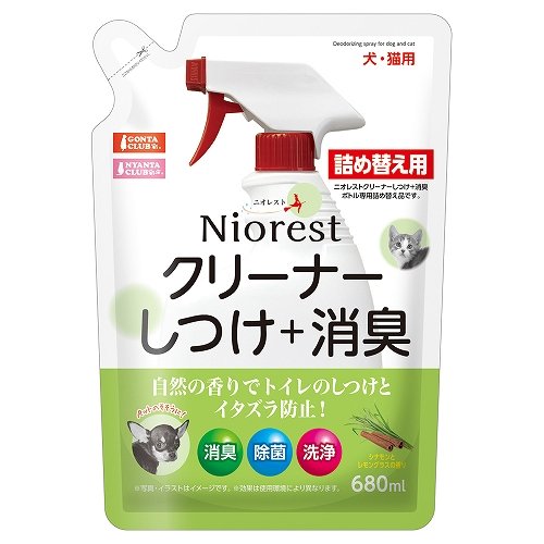 ニオレスト クリーナー<br>しつけ+消臭　詰め替え用