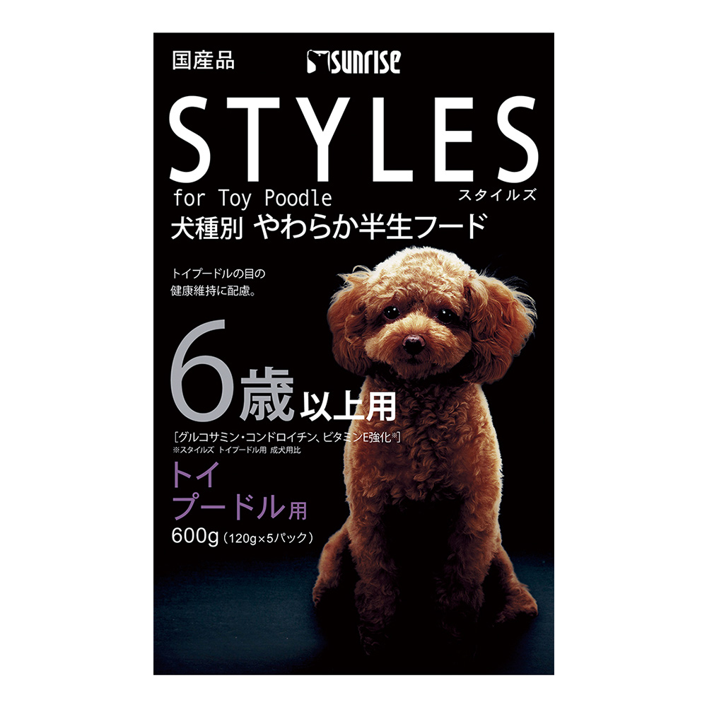 スタイルズ<br>トイプードル用　６歳以上用　600g
