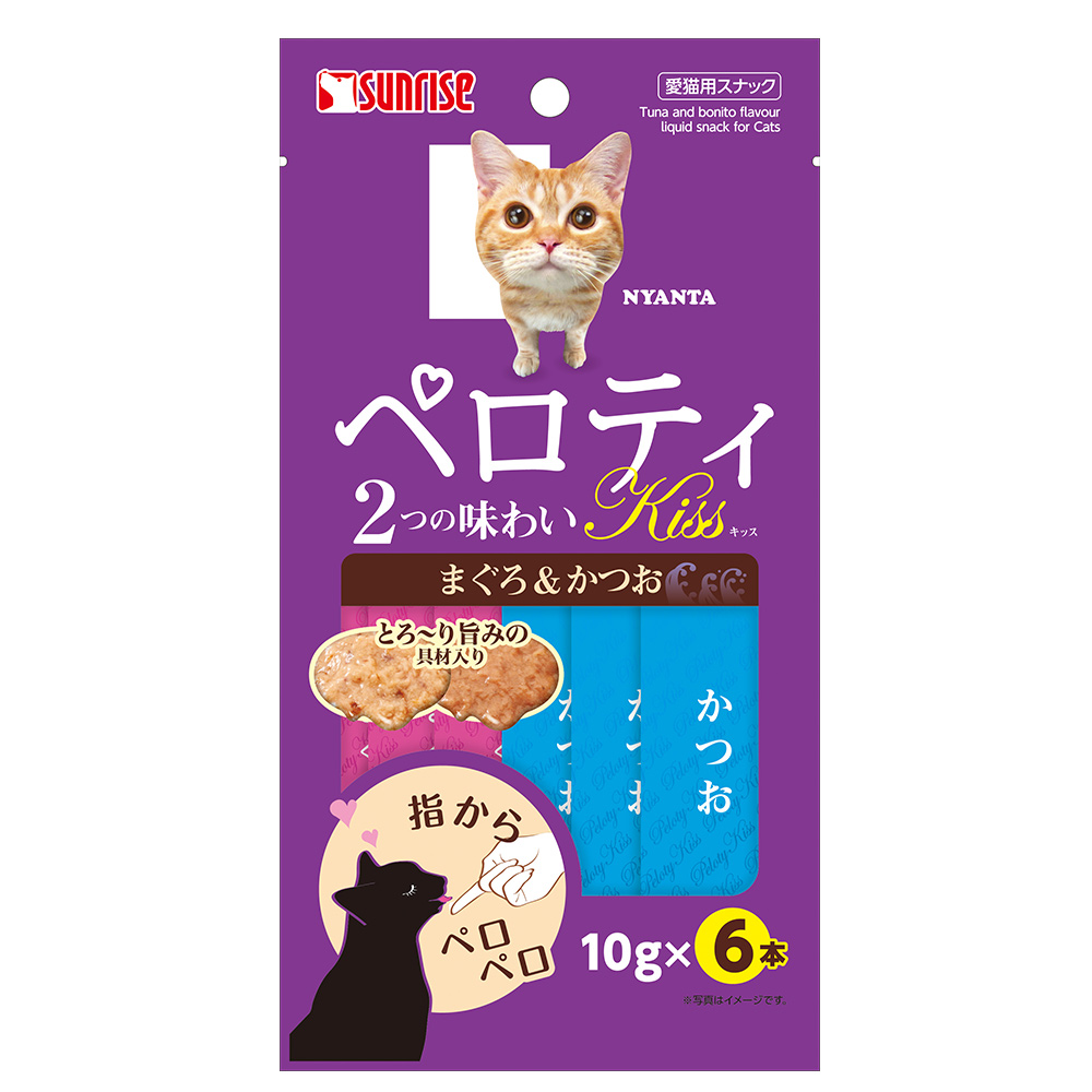 ニャン太のペロティキッス<br>まぐろとかつお<br>2つの味わい