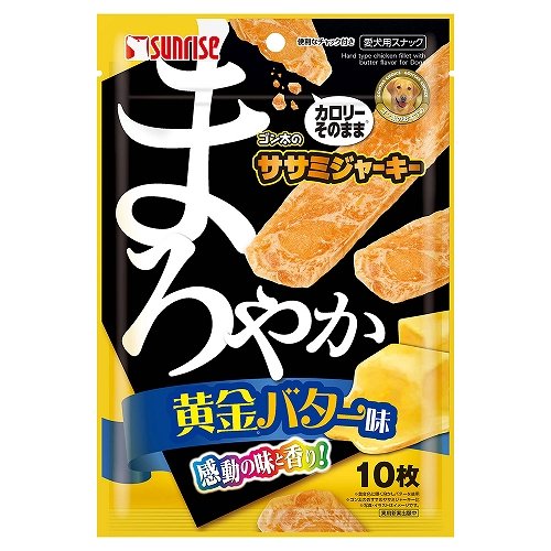 ゴン太のササミジャーキー<br>まろやか黄金バター味