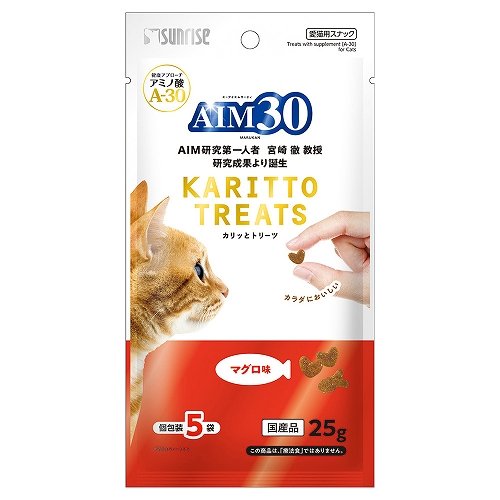 AIM30　カリッとトリーツ<BR>マグロ味